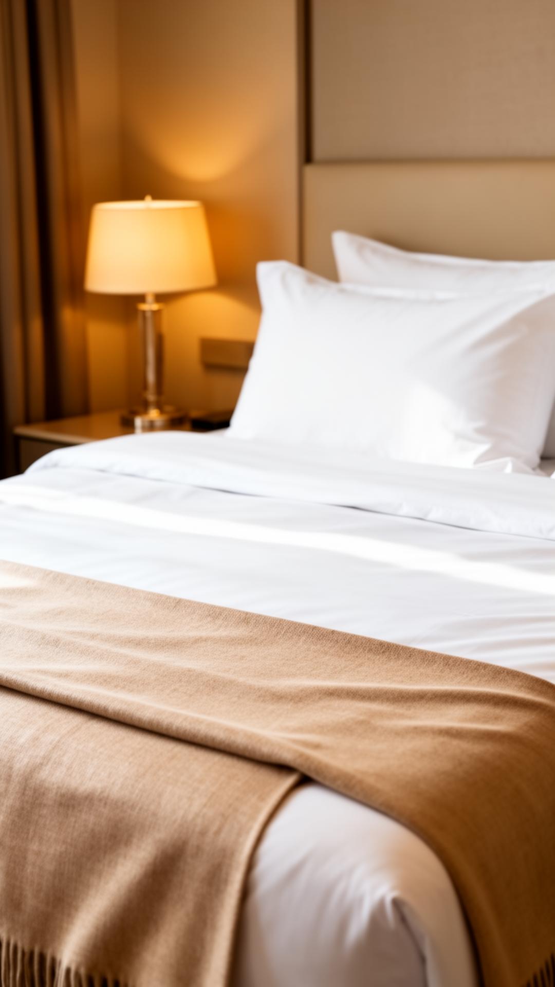 Chambre premium avec linge hôtelier